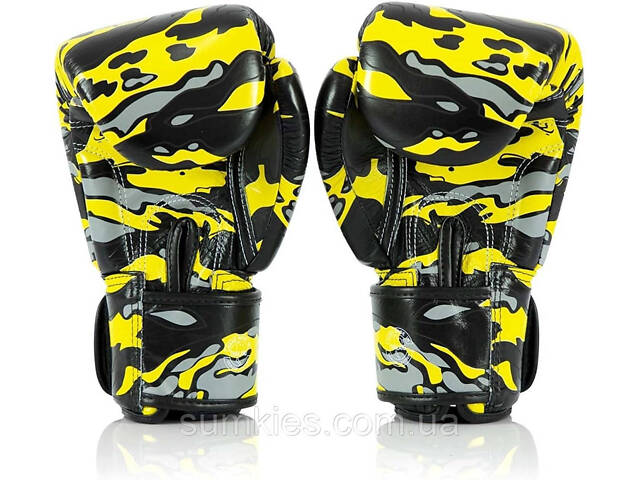 Боксерські рукавиці Fairtex BGV-ONE X STBG (натуральна шкіра) 14 унцій (бинти в комплекті) - Фото 7