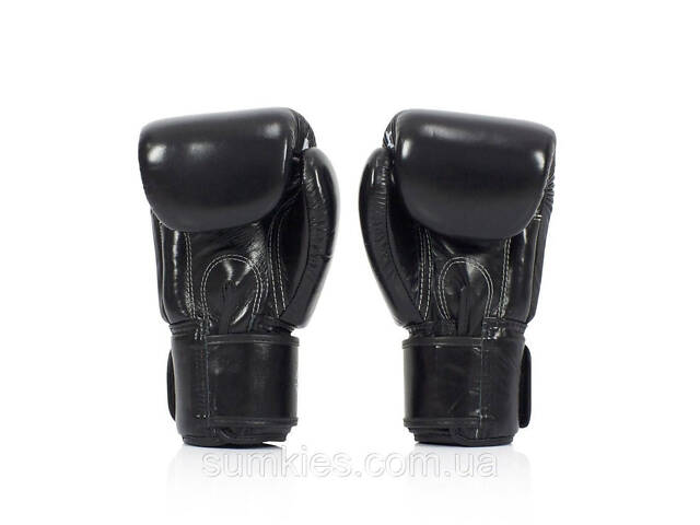 Боксерські рукавиці Fairtex BGV1 Nation Print Black 14 унцій (бинти в комплекті) - Фото 6