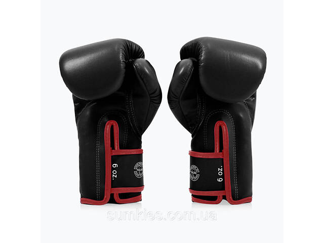 Боксерські рукавиці Fairtex BGV14 Black 12 унцій (бинти в комплекті) - Фото 7