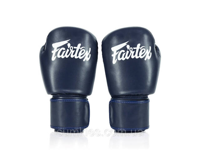 Боксерські рукавиці Fairtex BGV27 Blue 10 унцій (бинти в комплекті) - Фото 5