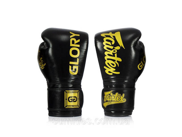 Боксерські рукавиці Fairtex BGVG1 Black 14 унцій (бинти в комплекті) - Фото 6