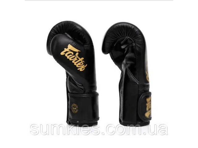 Боксерські рукавиці Fairtex BGVG1 Black 14 унцій (бинти в комплекті) - Фото 8