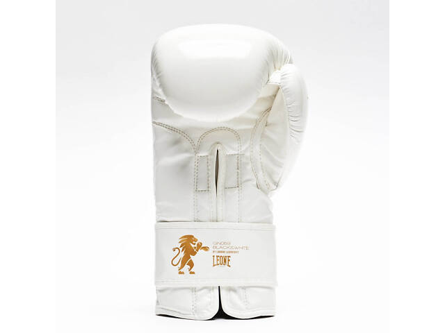 Боксерські рукавиці Leone GN059W White/Gold 10 унцій (капу в комплекті) - Фото 5
