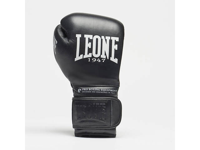 Боксерські рукавиці Leone GN111 THE GREATEST Black 18 унцій (бинти 4 м. в комплекті) - Фото 4