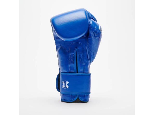 Боксерські рукавиці Leone GN111 THE GREATEST Blue 10 унцій (бинти 4 м. в комплекті) - Фото 5