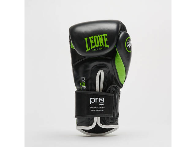 Боксерські рукавиці Leone GN115 PROFESSIONAL 2 Black 10 унцій (бинти 4 м. в комплекті) - Фото 6