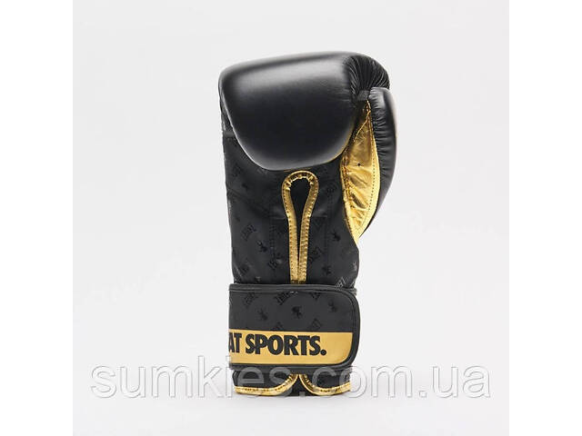 Боксерські рукавиці Leone GN220 DNA Black 10 унцій (бинти 4 м. в комплекті) - Фото 5