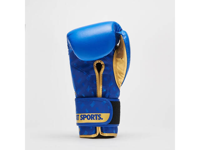 Боксерські рукавиці Leone GN220 DNA Blue 16 унцій (бинти 4 м. в комплекті) - Фото 5