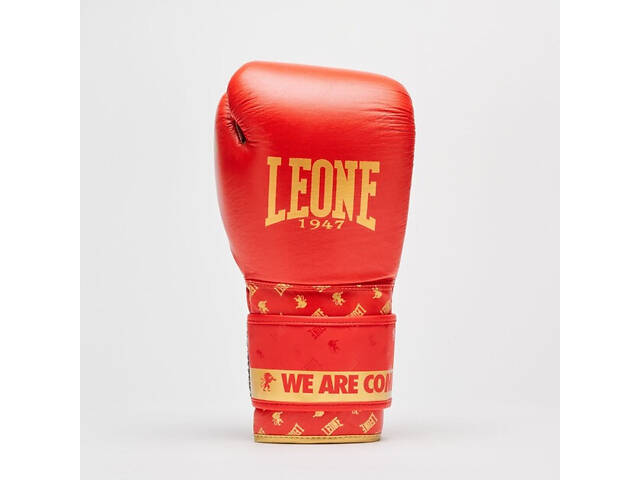 Боксерські рукавиці Leone GN220 DNA Red 16 унцій (бинти 4 м. в комплекті) - Фото 4