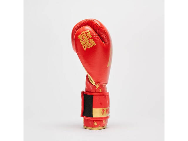 Боксерські рукавиці Leone GN220 DNA Red 16 унцій (бинти 4 м. в комплекті) - Фото 7