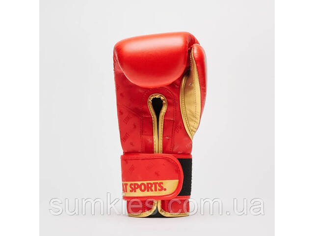 Боксерські рукавиці Leone GN220 DNA Red 16 унцій (бинти 4 м. в комплекті) - Фото 5