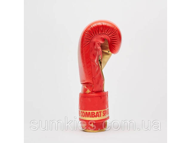 Боксерські рукавиці Leone GN220 DNA Red 16 унцій (бинти 4 м. в комплекті) - Фото 6