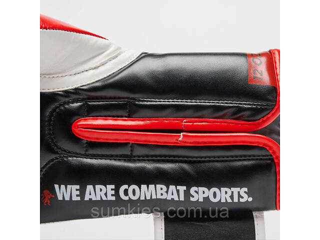 Боксерські рукавиці Leone GN333 LOGO WACS Black 12 унцій (капу в комплекті) - Фото 8