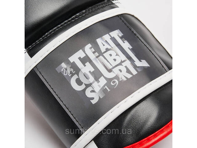 Боксерські рукавиці Leone GN333 LOGO WACS Black 12 унцій (капу в комплекті) - Фото 9