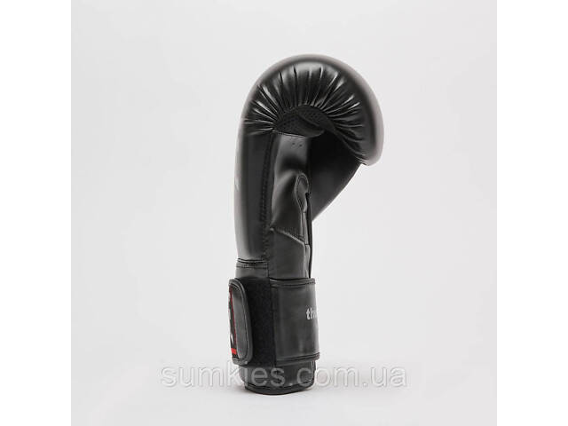Боксерські рукавиці Leone GN383 THUNDER Black 14 унцій (капу в комплекті) - Фото 6