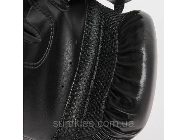 Боксерські рукавиці Leone GN383 THUNDER Black 14 унцій (капу в комплекті) - Фото 9