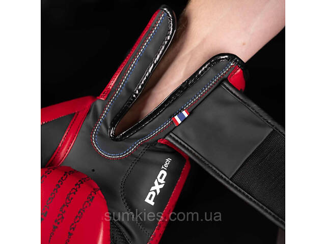 Боксерські рукавиці Phantom Muay Thai Red 12 унцій (капа в подарунок) - Фото 9