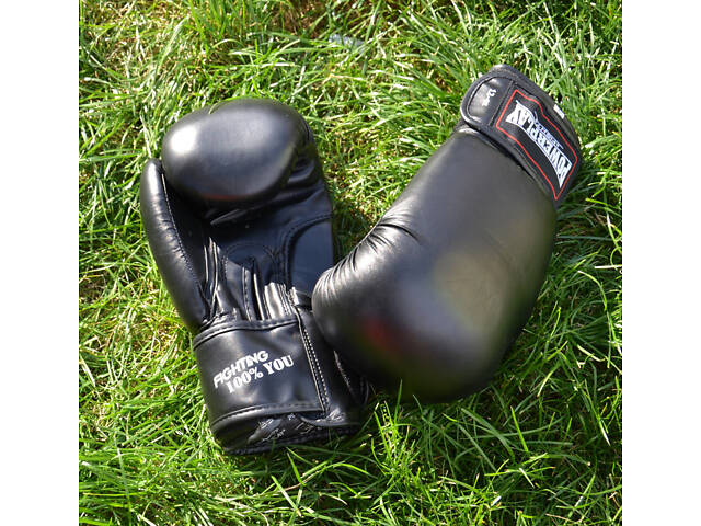 Боксерські рукавиці PowerPlay 3004 Classic Чорні 8 унцій - Фото 8