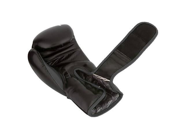 Боксерські рукавиці PowerPlay 3018 Jaguar Чорні 12 унцій - Фото 3