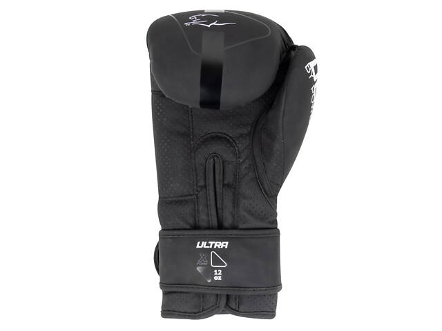 Боксерські рукавиці PowerPlay 3024 Ultra Mat Чорно-Білі 8 унцій - Фото 3