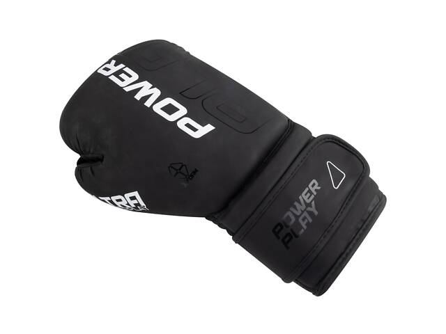 Боксерські рукавиці PowerPlay 3024 Ultra Mat Чорно-Білі 8 унцій - Фото 4