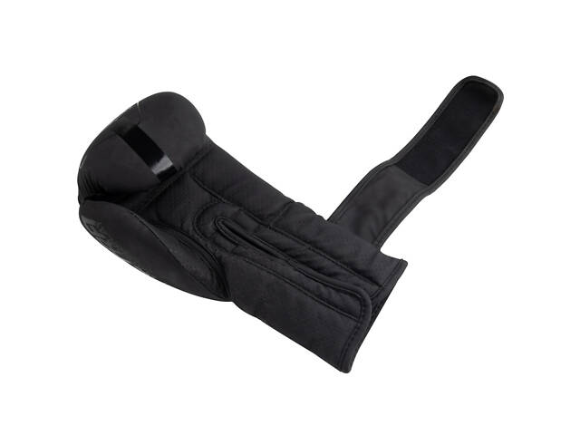 Боксерські рукавиці PowerPlay 3024 Ultra Mat Чорні 14 унцій - Фото 6