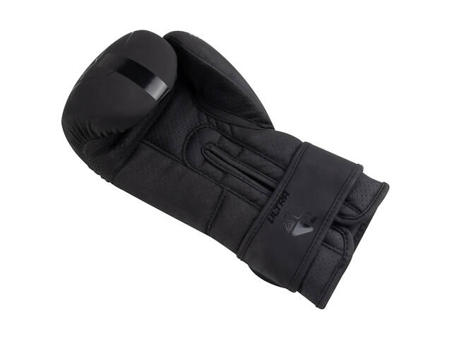 Боксерські рукавиці PowerPlay 3024 Ultra Mat Чорні 14 унцій - Фото 5