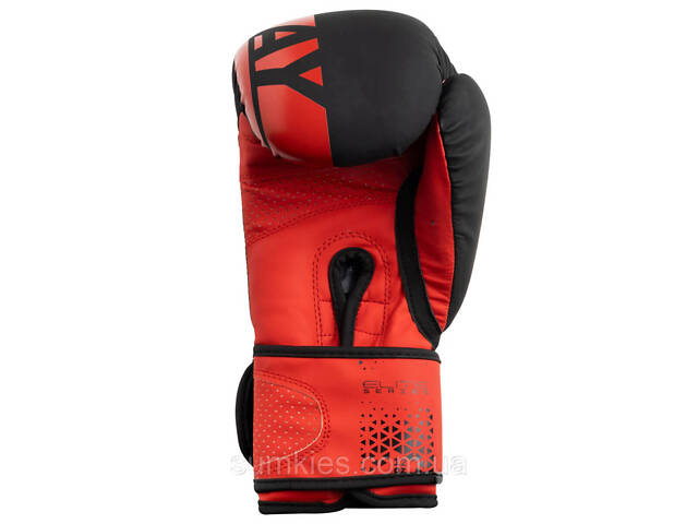 Боксерські рукавиці PowerPlay 3086 Matt Challenger Чорно-Червоні 14 унцій - Фото 3