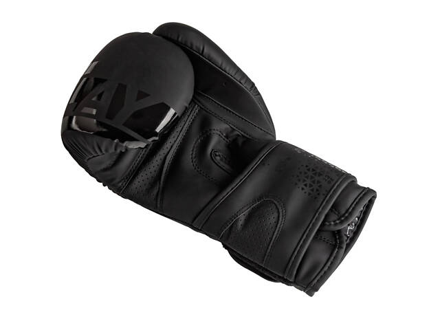 Боксерські рукавиці PowerPlay 3086 Matt Challenger Чорні 14 унцій - Фото 9