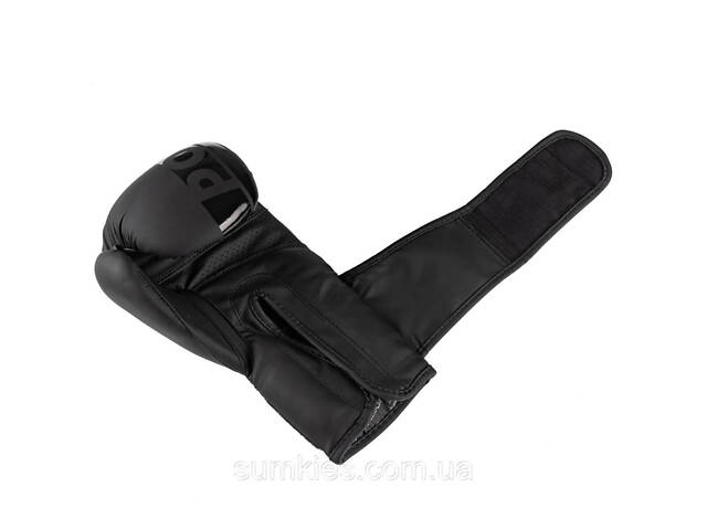 Боксерські рукавиці PowerPlay 3086 Matt Challenger Чорні 16 унцій - Фото 10