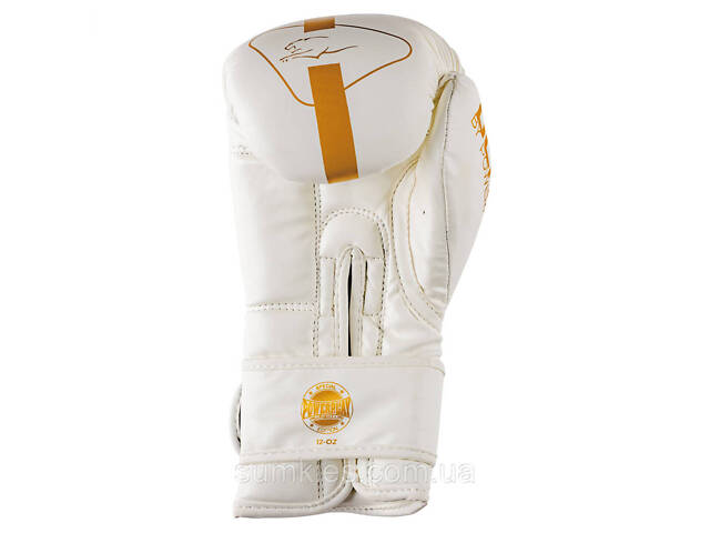 Боксерські рукавиці PowerPlay 3089 Alpha Білі 12 унцій - Фото 6