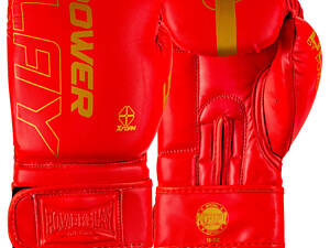 Боксерські рукавиці PowerPlay 3089 Alpha Червоні 12 унцій