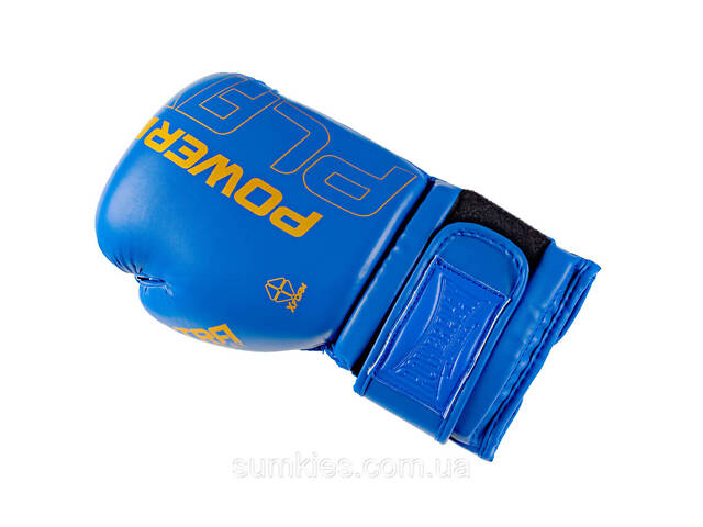 Боксерські рукавиці PowerPlay 3089 Alpha Сині 10 унцій - Фото 7