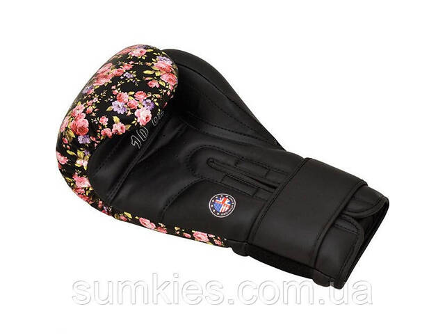 Боксерські рукавиці RDX FL-5 BLACK-8 унцій (капа в комплекті) - Фото 6