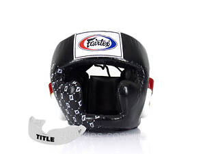 Боксерський шолом Fairtex HG10 Black L
