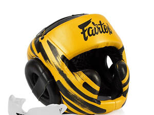 Боксерський шолом Fairtex HG16 Gold L