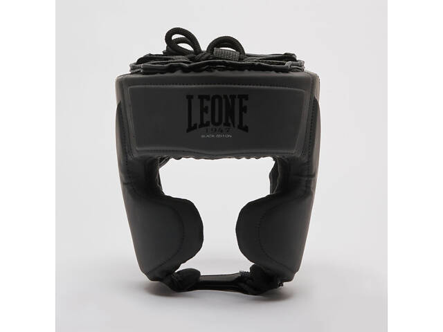 Боксерський шолом Leone CS435 BLACK Edition M (капа у комплекті) - Фото 2