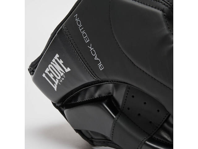 Боксерський шолом Leone CS435 BLACK Edition M (капа у комплекті) - Фото 6
