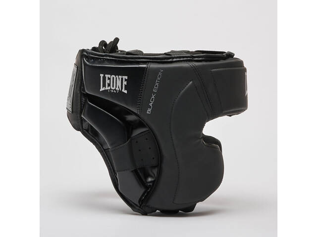 Боксерський шолом Leone CS435 BLACK Edition M (капа у комплекті) - Фото 4