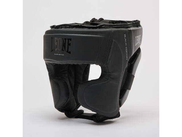 Боксерський шолом Leone CS435 BLACK Edition M (капа у комплекті) - Фото 9