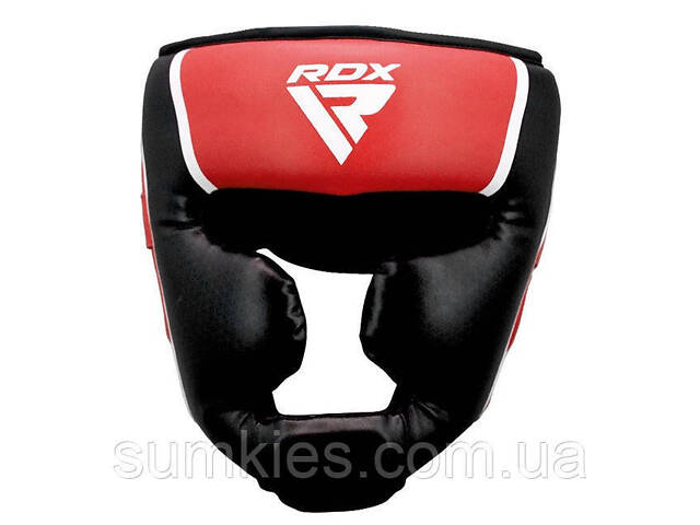 Боксерський шолом RDX AURA PLUS T-17 Red/Black XL - Фото 2