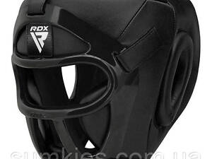Боксерський шолом RDX T1 Grill Full Black XL