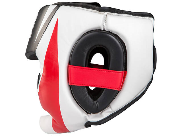 Боксерский шлем TITLE MMA Command Full Black/Red/White M (капа в комплекте) - Фото 3