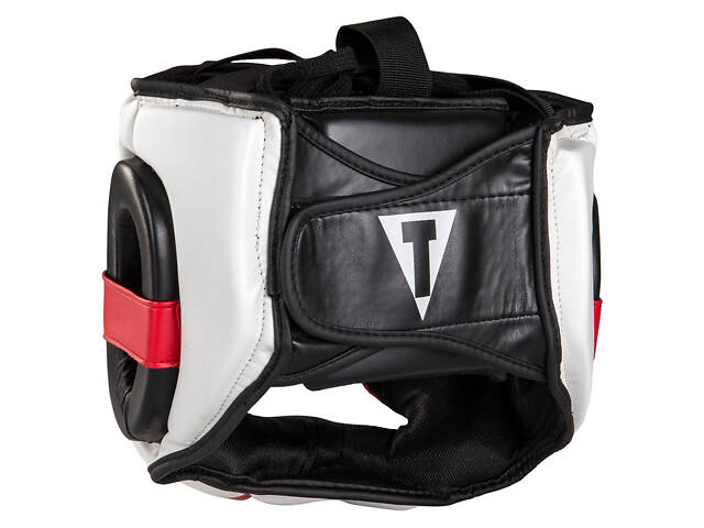 Боксерский шлем TITLE MMA Command Full Black/Red/White M (капа в комплекте) - Фото 4