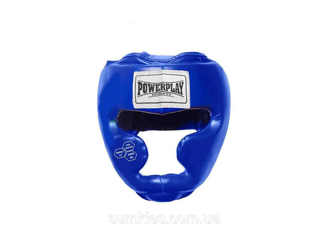 Боксерський шолом тренувальний PowerPlay 3043 Синій S - Фото 2