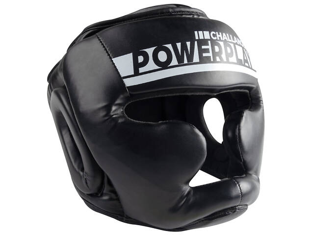 Боксерський шолом тренувальний PowerPlay 3048 Чорно-Білий S - Фото 1