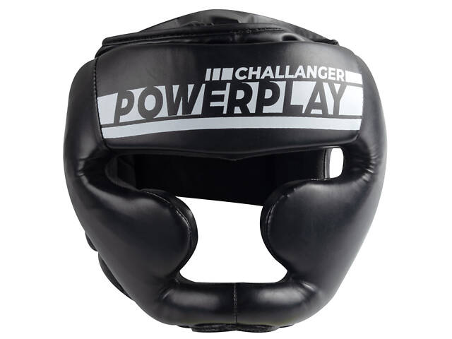 Боксерський шолом тренувальний PowerPlay 3048 Чорно-Білий S - Фото 5