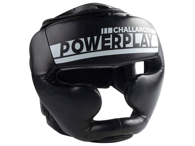 Боксерський шолом тренувальний PowerPlay 3048 Чорно-Білий S - Фото 6
