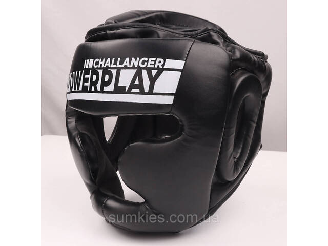 Боксерський шолом тренувальний PowerPlay 3048 Чорно-Білий S - Фото 7