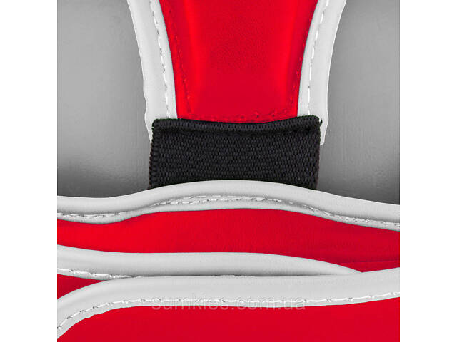 Боксерський шолом тренувальний PowerPlay 3100 PU Червоний XS - Фото 6